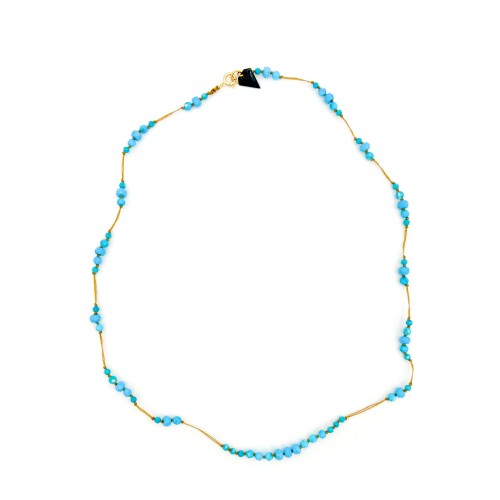 Collier section Turquoise