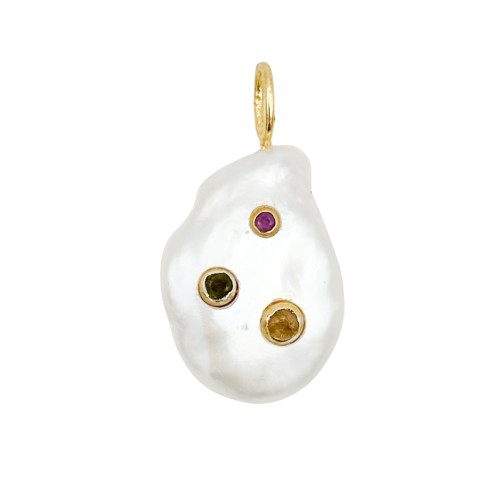 Fresh pearl pendant