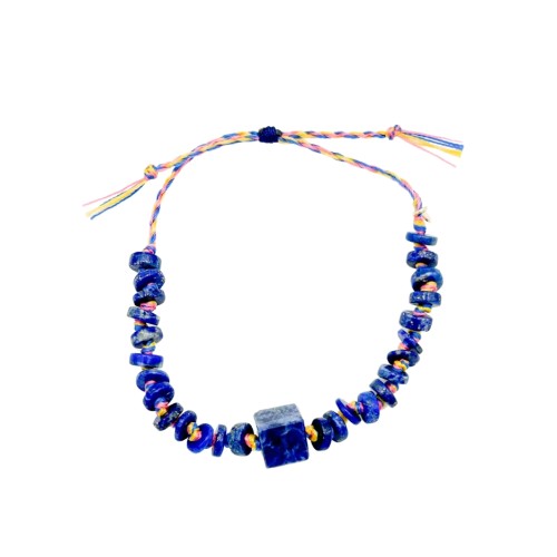 Bracelet Candies Cube Lapis Lazuli