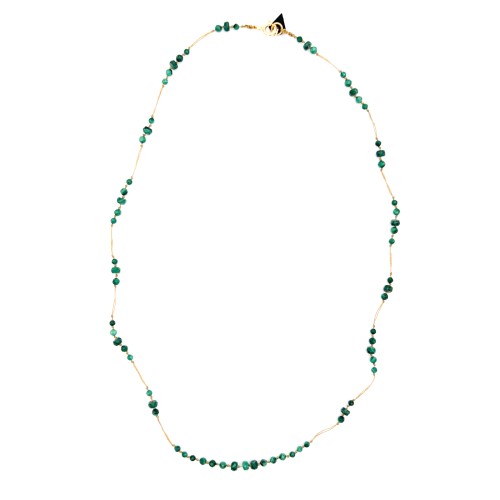 Collier section Malachite