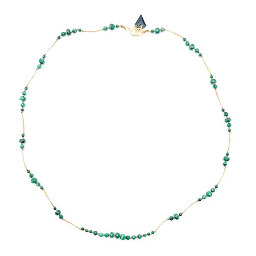 Collier section Malachite