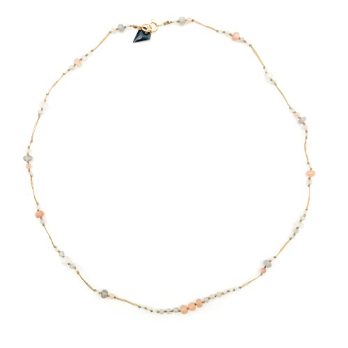 Collier section Pierre de lune