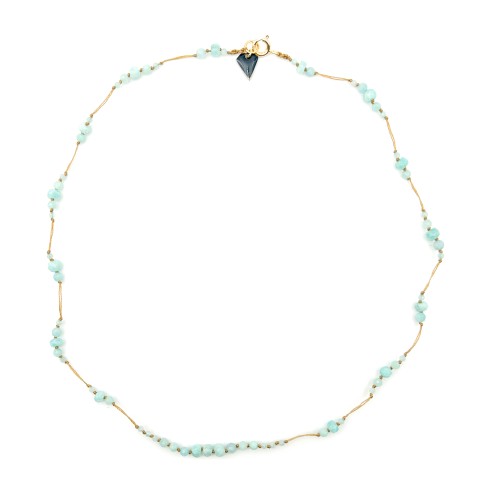 Amazonite section necklace